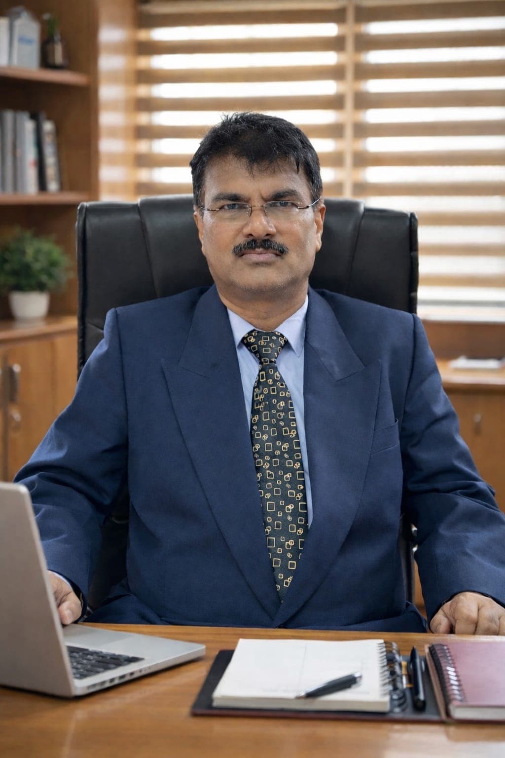 Portrait of Dr. H. C. Sateesh Kumar, Principal